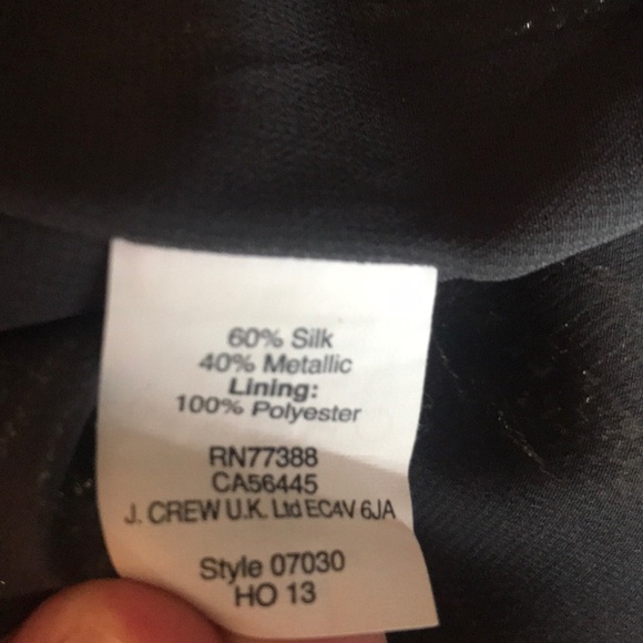 J Crew Gold Metallic Top - Picture 5 of 5